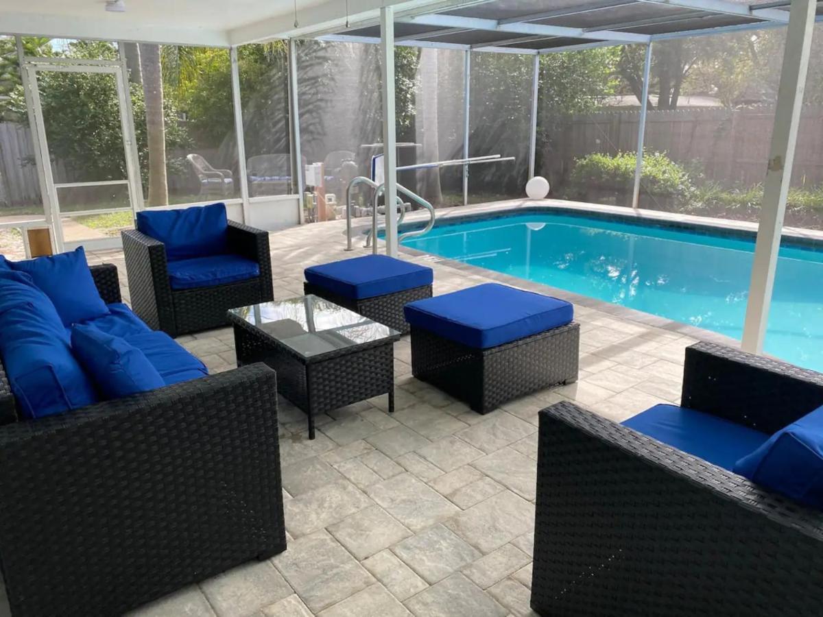 Spacious 5 Bedrooms 3 Bathrooms Family-Friendly Home With Heated Salt Pool 클리어워터 외부 사진