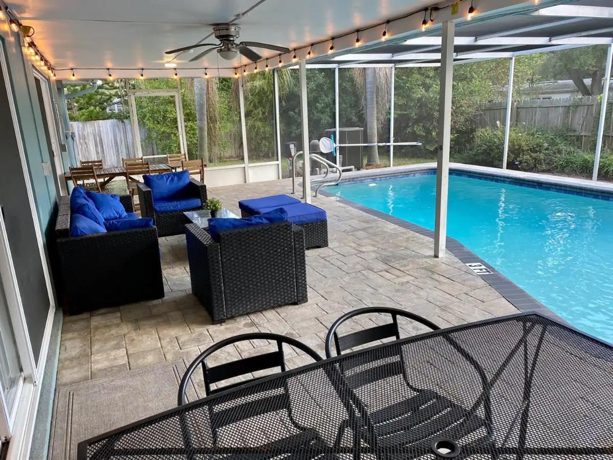 Spacious 5 Bedrooms 3 Bathrooms Family-Friendly Home With Heated Salt Pool 클리어워터 외부 사진