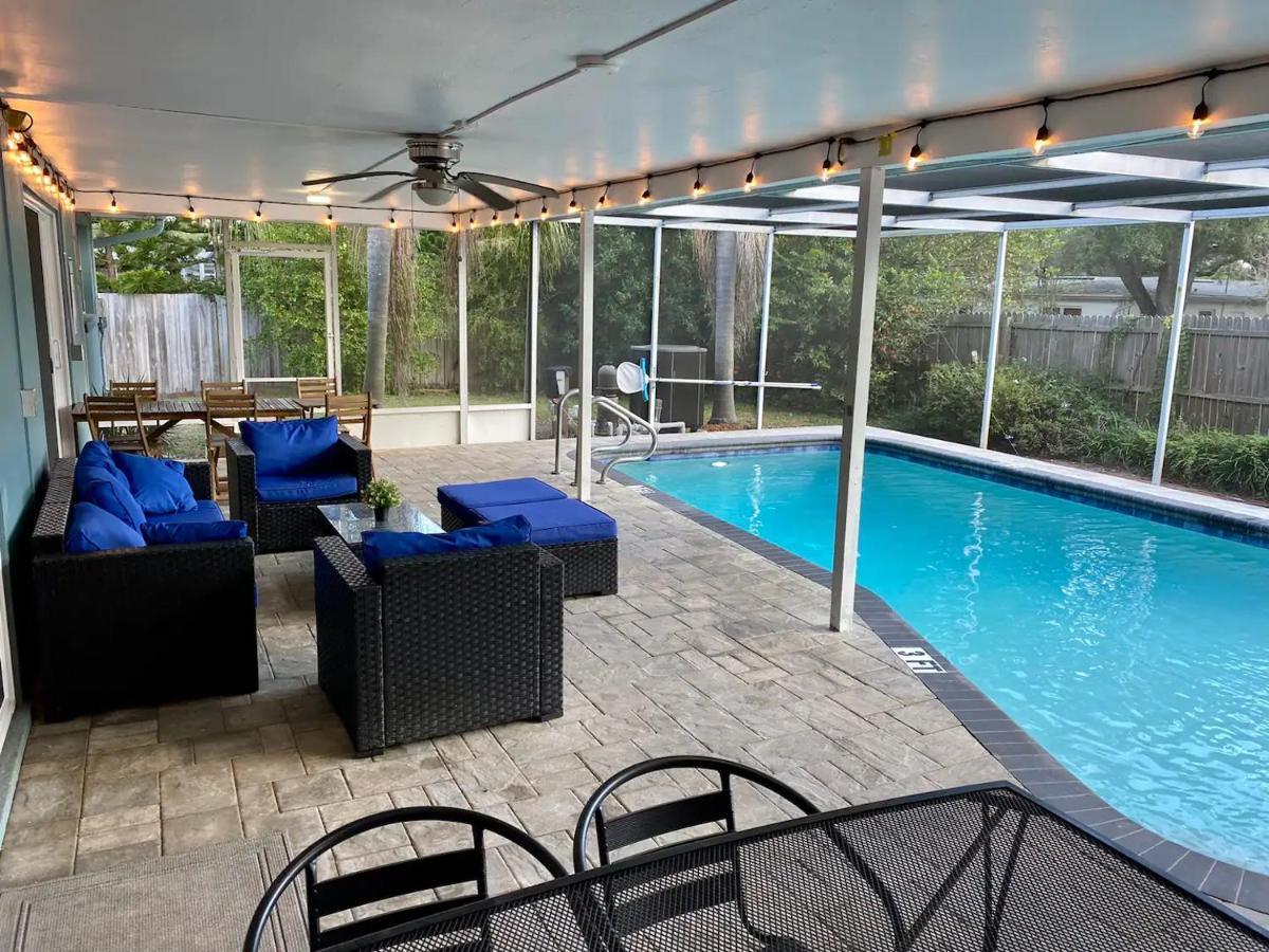 Spacious 5 Bedrooms 3 Bathrooms Family-Friendly Home With Heated Salt Pool 클리어워터 외부 사진